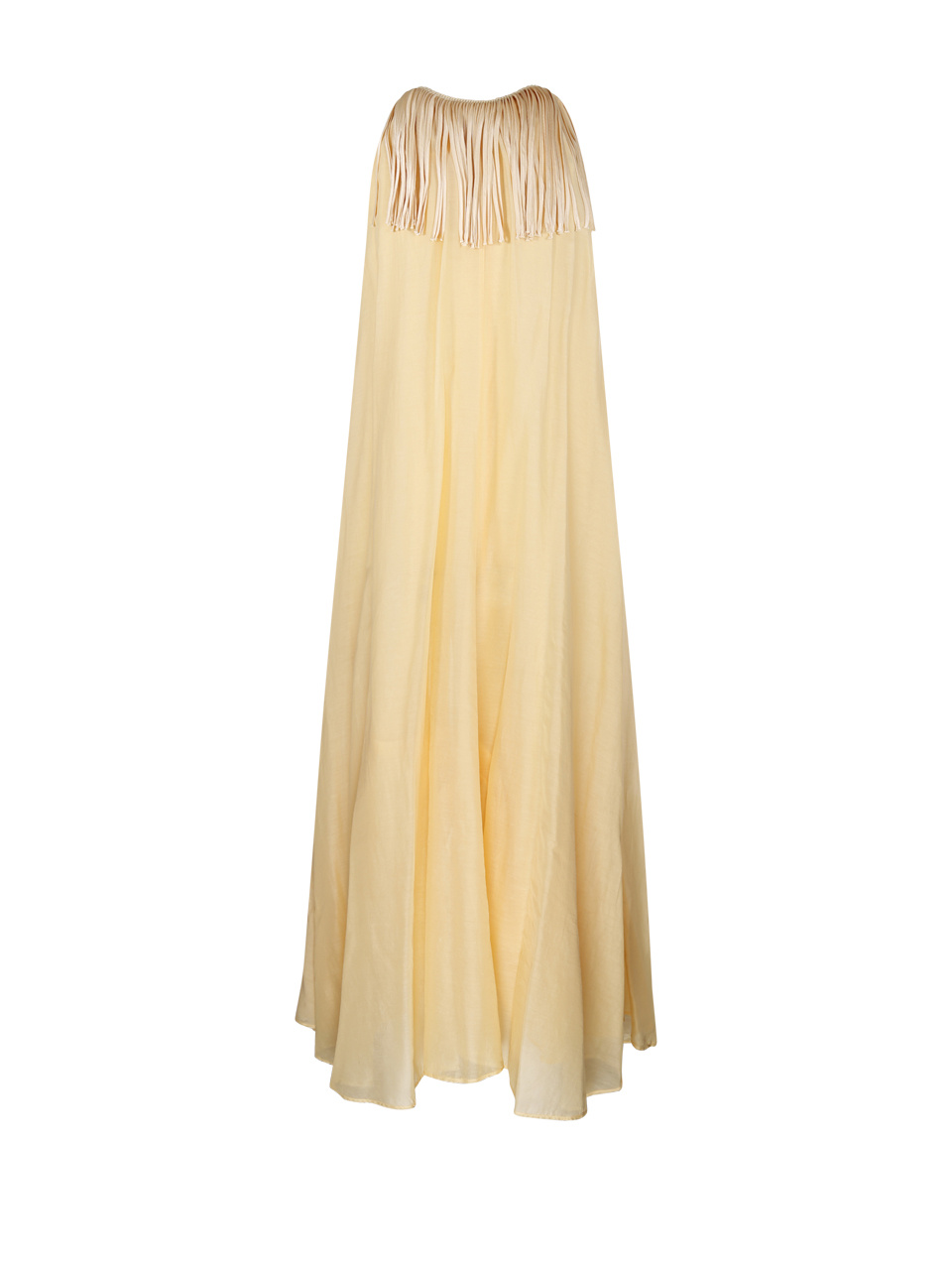 Shop Forte Forte Fringe-detail Maxi Dress
