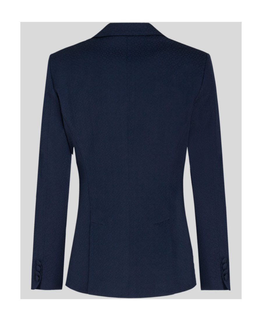 Etro Single-breasted Notched Blazer In Black