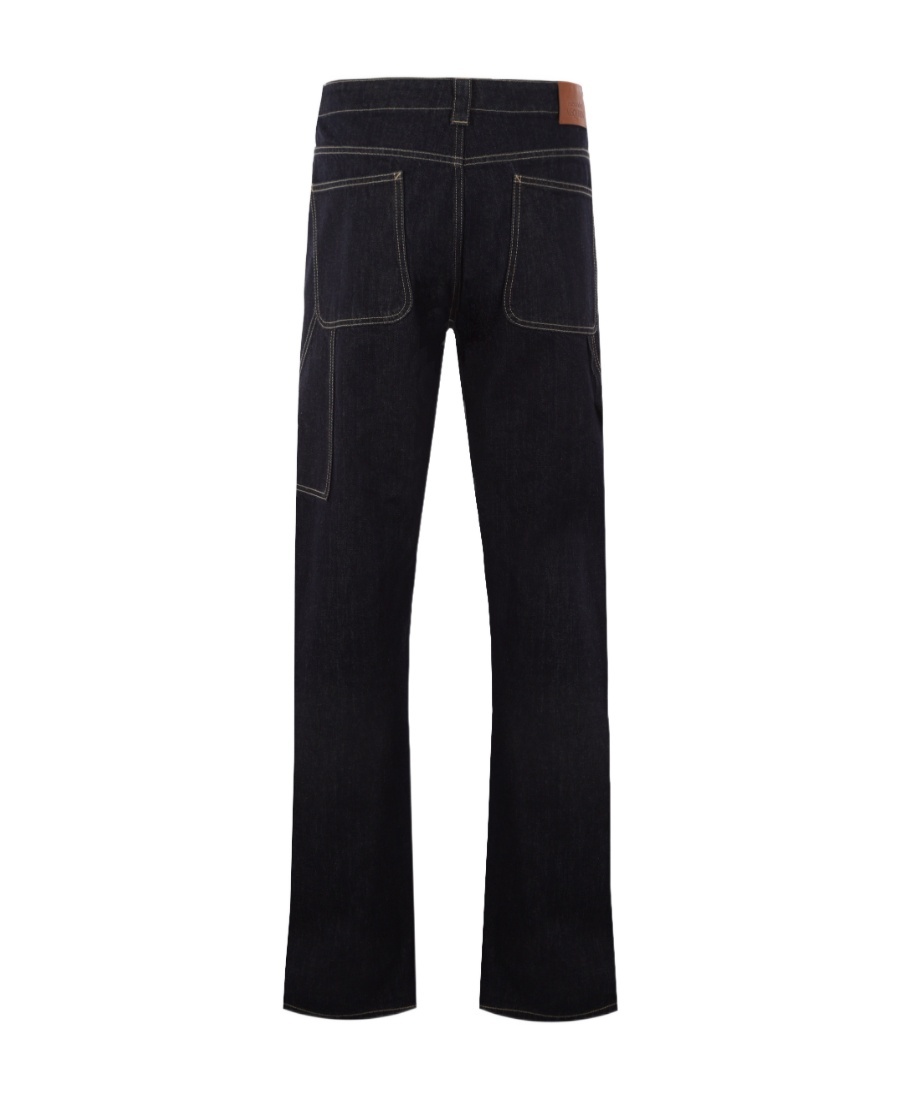 Alexander Mcqueen Mid-rise Straight Jeans In Black
