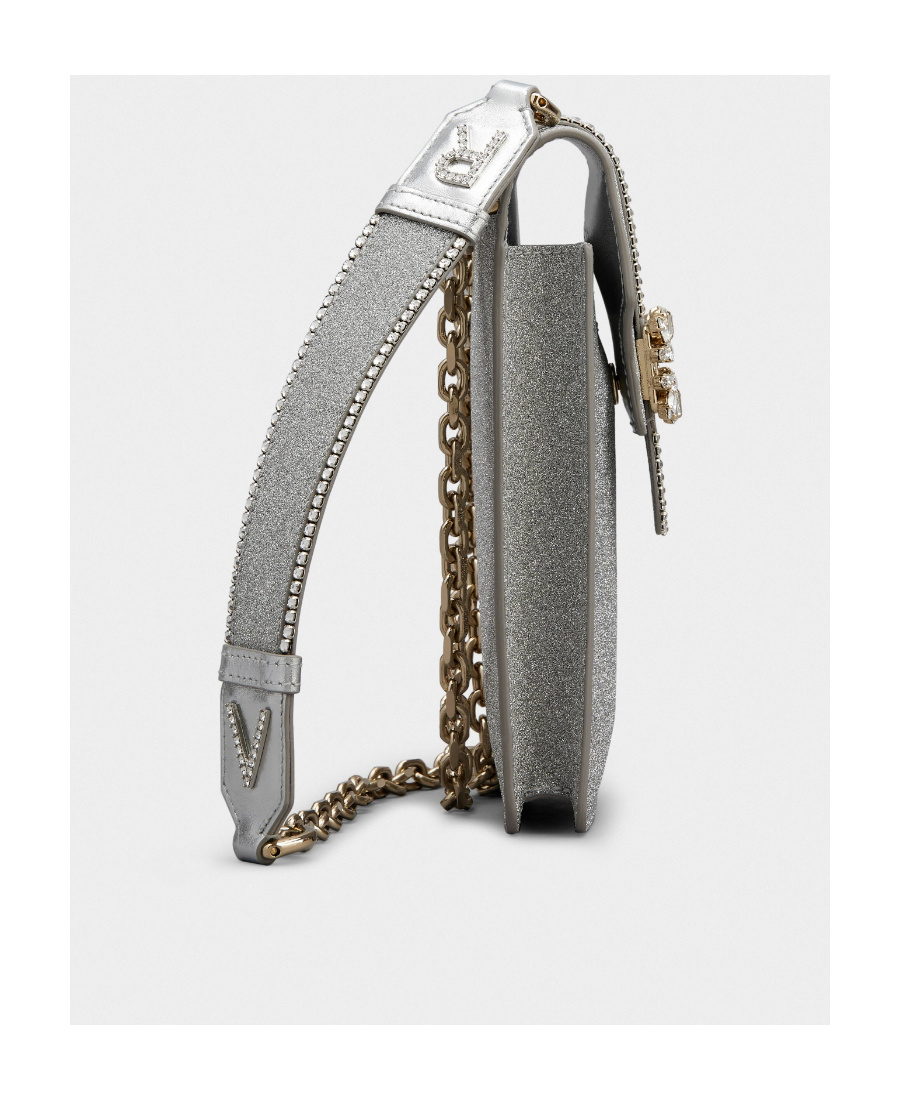 Roger Vivier Mini Shoulder Bag In Gray
