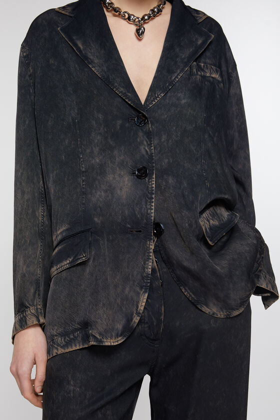 Acne Studios Single Breasted Jacket In Black