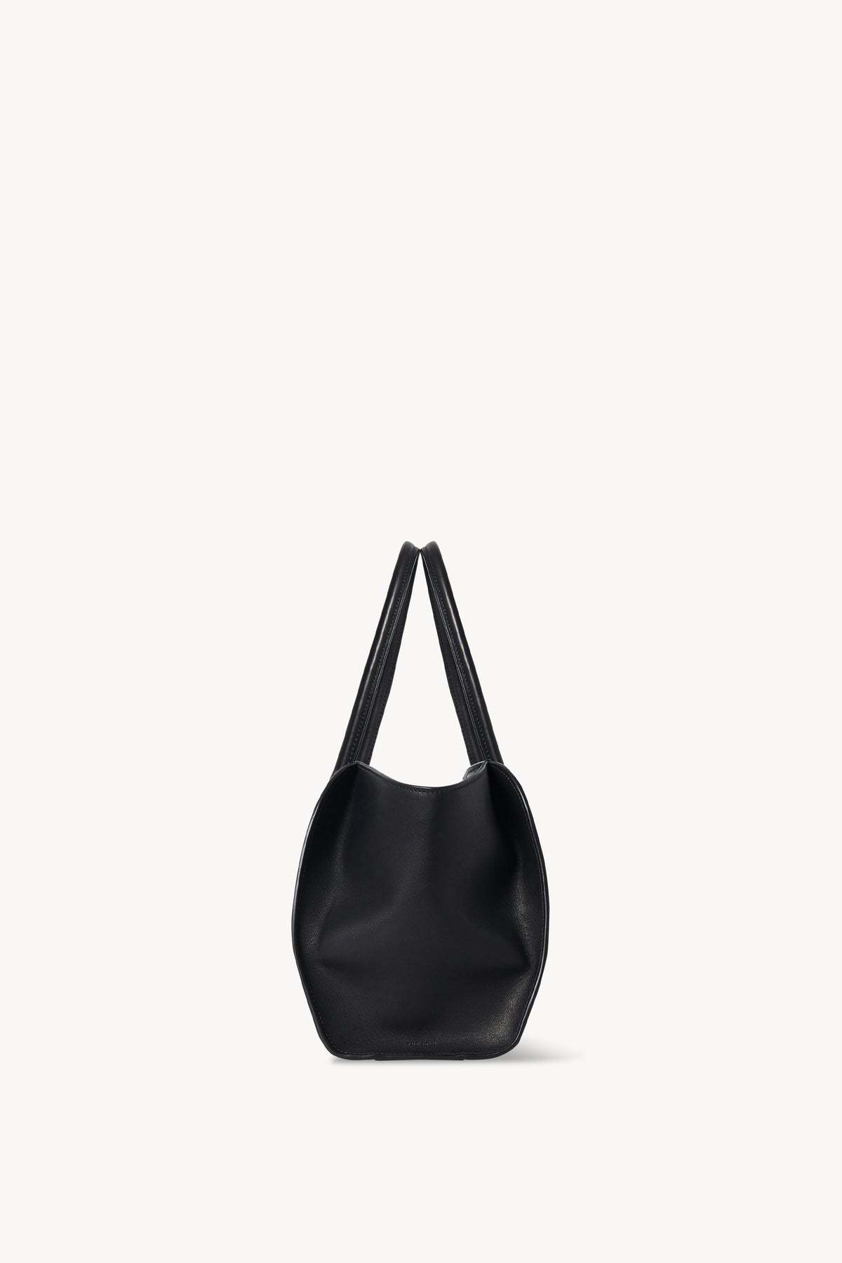 The Row Marlo 12 Leather Bag In Black