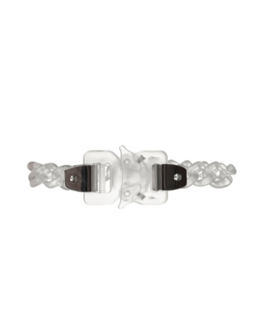 Alyx Transparent Chain Bracelet In White