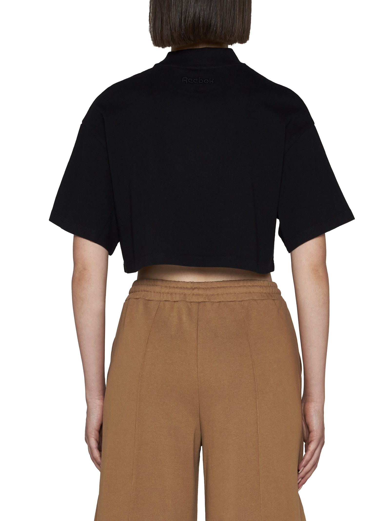 Reebok Short-sleeved T-shirt In Black