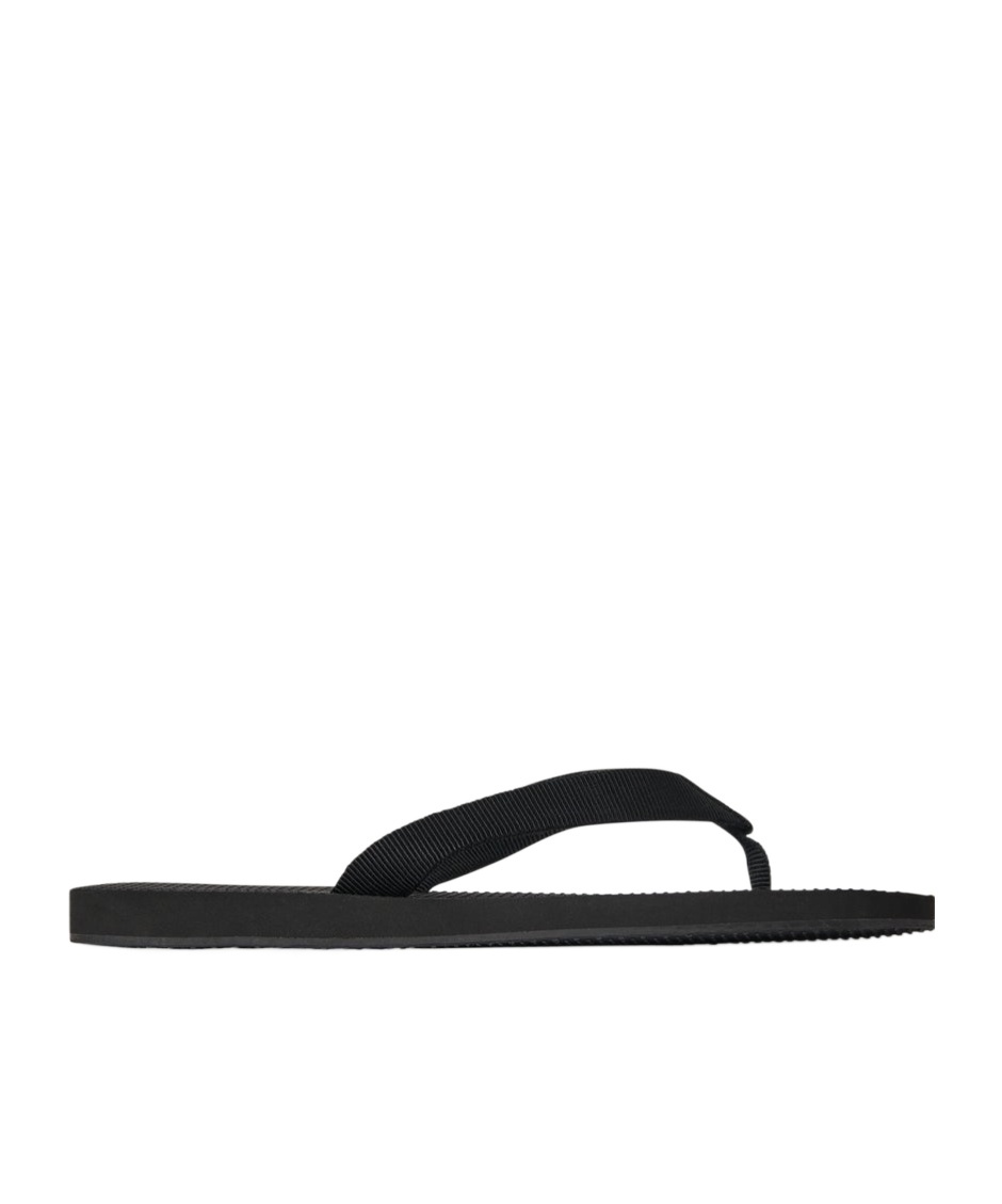 The Row Black Dune Classic Flip-flops In Black