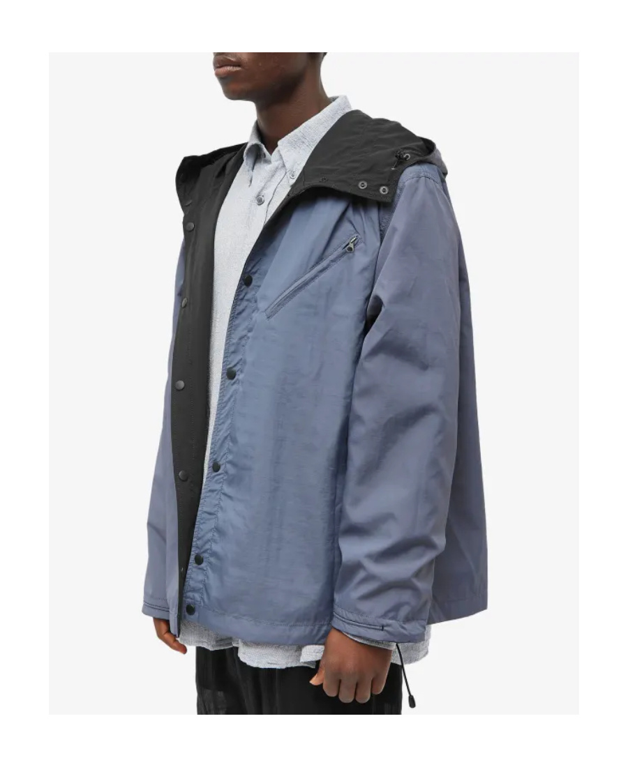 Our Legacy High-neck Hooded Jacket In Black