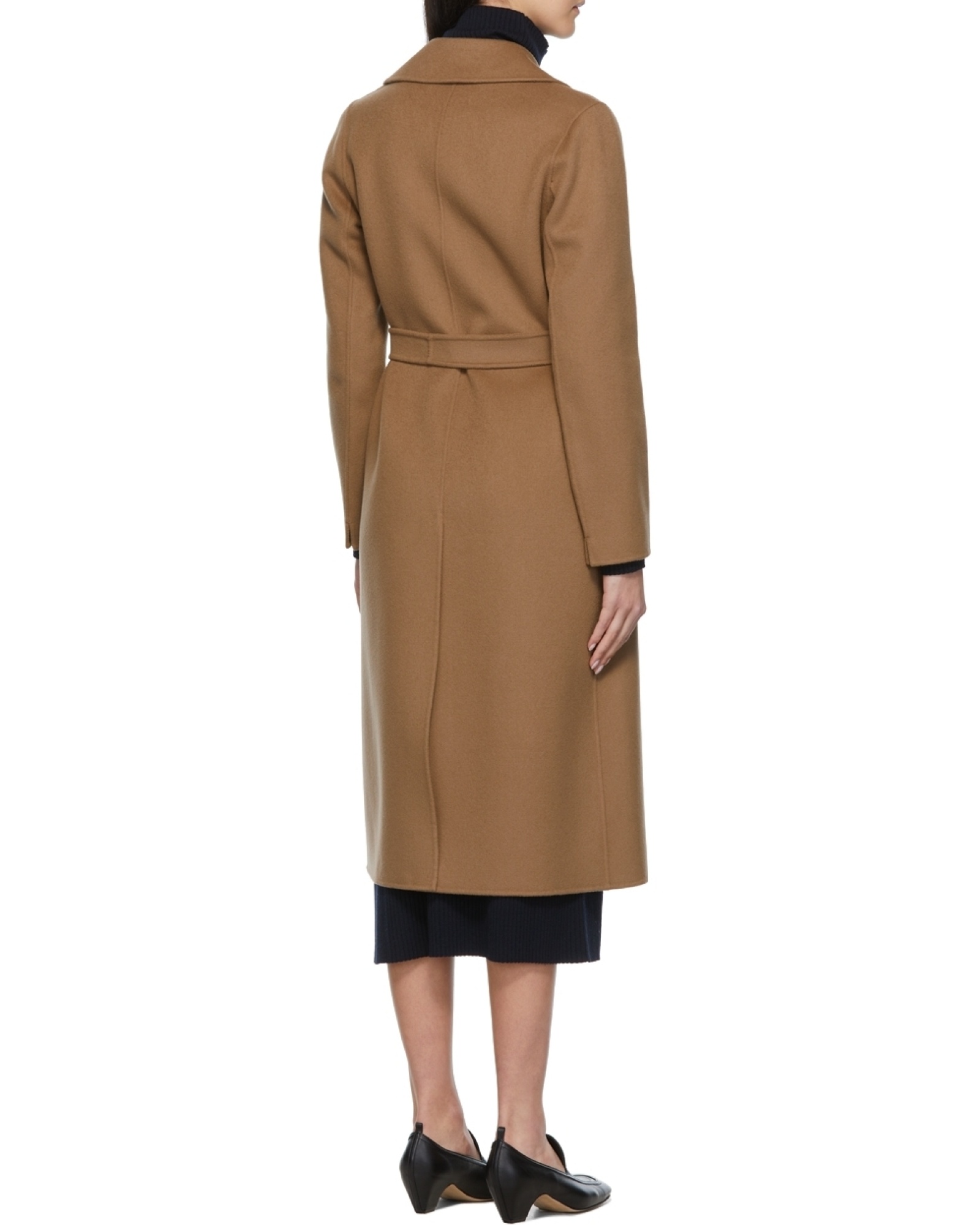 MAX MARA DOUBLE-BREASTED LONG WOOL COAT