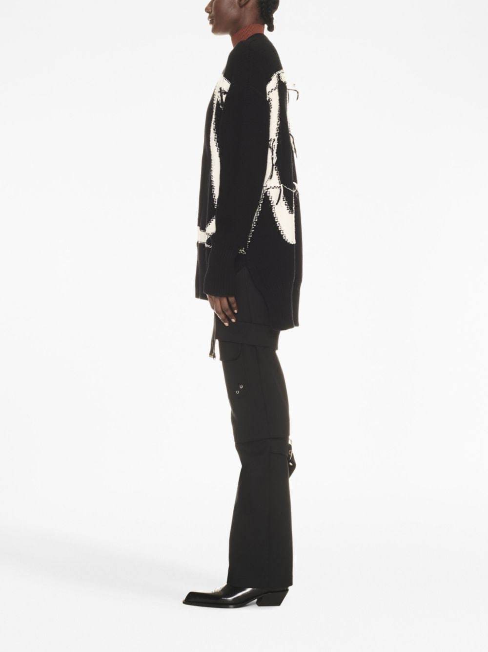Off-white Sweaters In Black