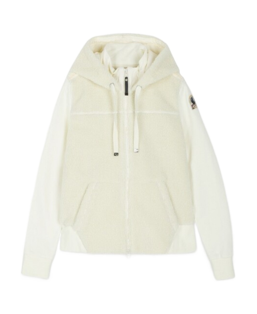 Shop Parajumpers Long-sleeved Casual Jacket In White