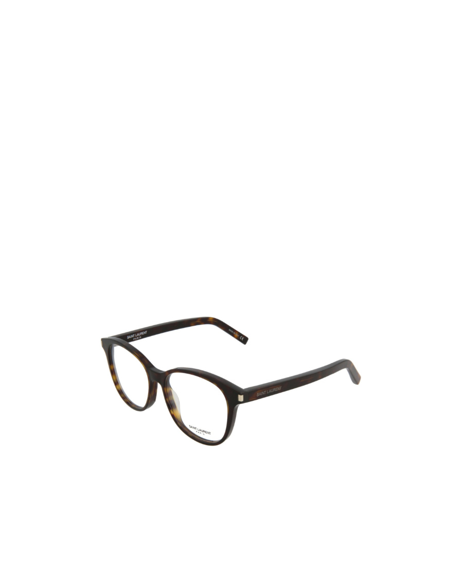 Saint Laurent Logo Flat Mirror In Black