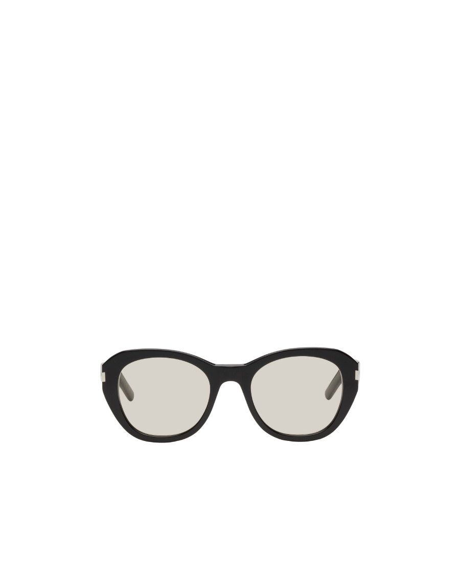 Saint Laurent Eyewear Round-frame Sunglasses In White