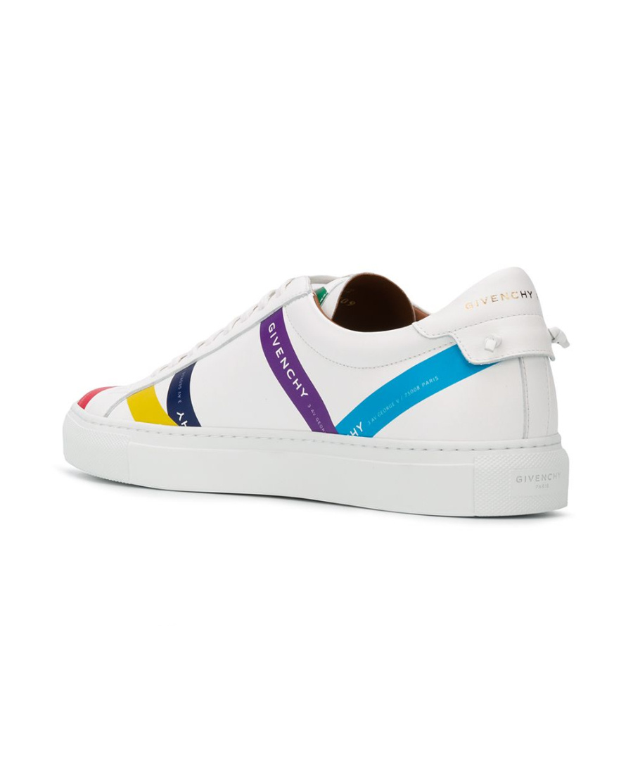 Givenchy Urban Street Logo Sneakers In White