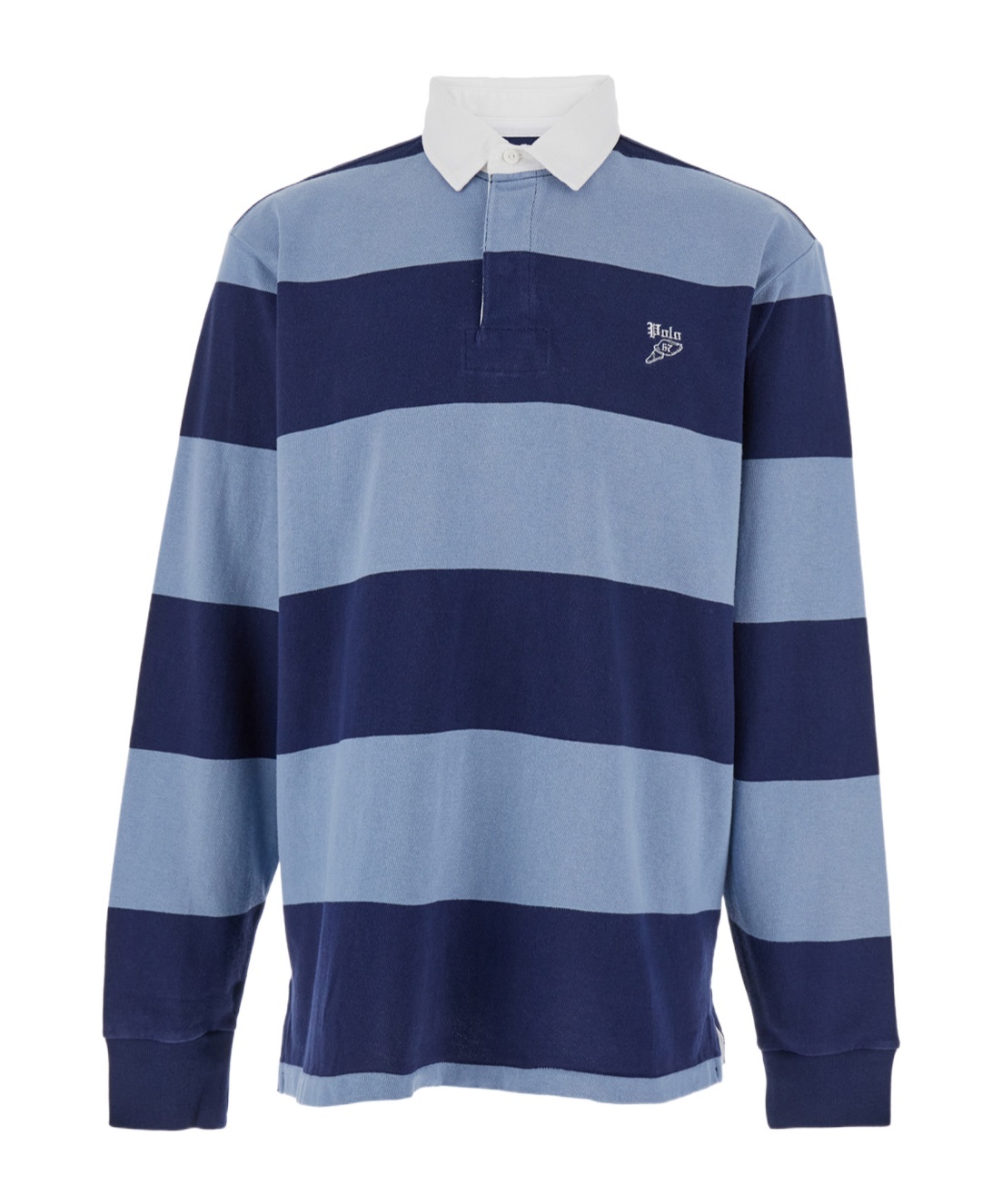 Polo Ralph Lauren Multicolor Polo Shirt With Logo Embroidery On The Front And All-over Striped Motif
