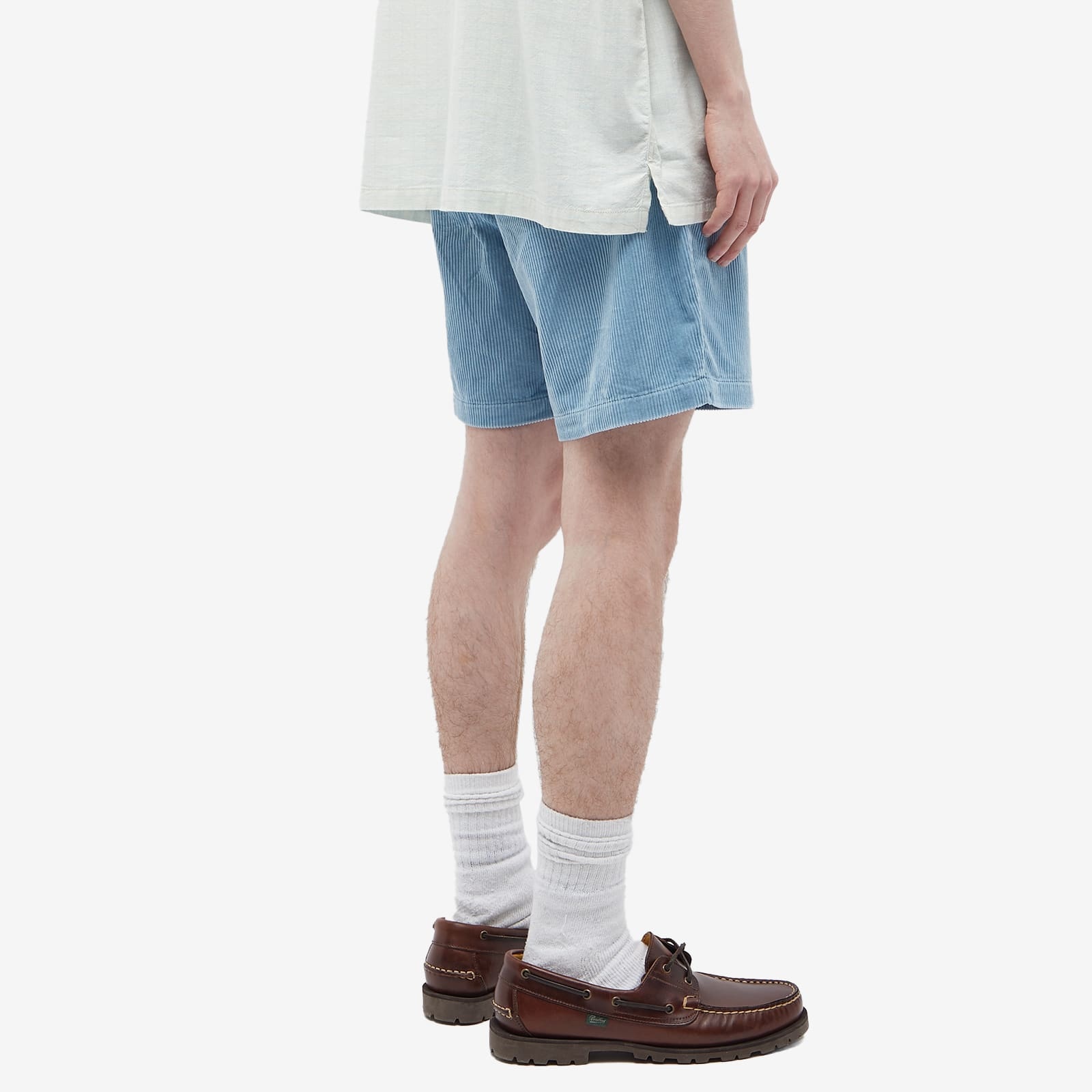 Polo Ralph Lauren Corduroy Drawstring Shorts In White