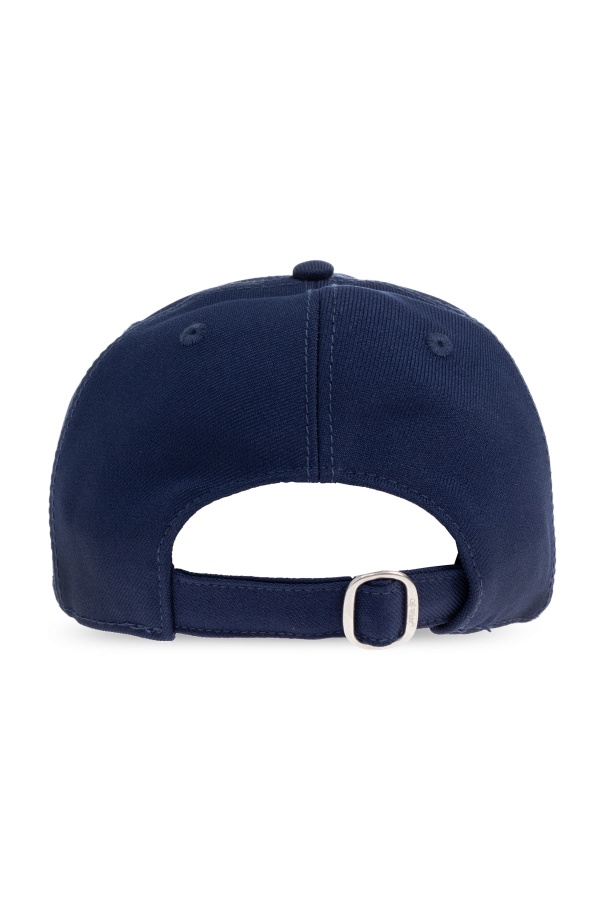 Off-white Script-logo Baseball Cap In Blue