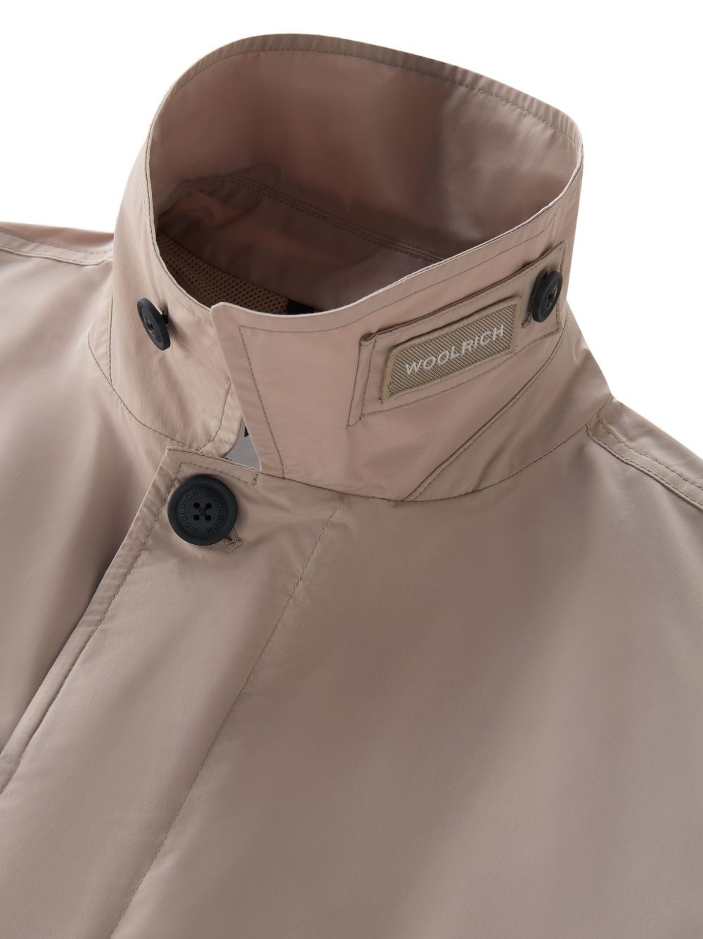Woolrich Beige Giacca City Carcoat