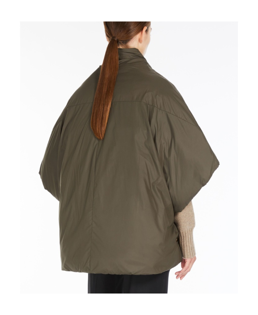 Max Mara Double-breasted Cloak In Brown
