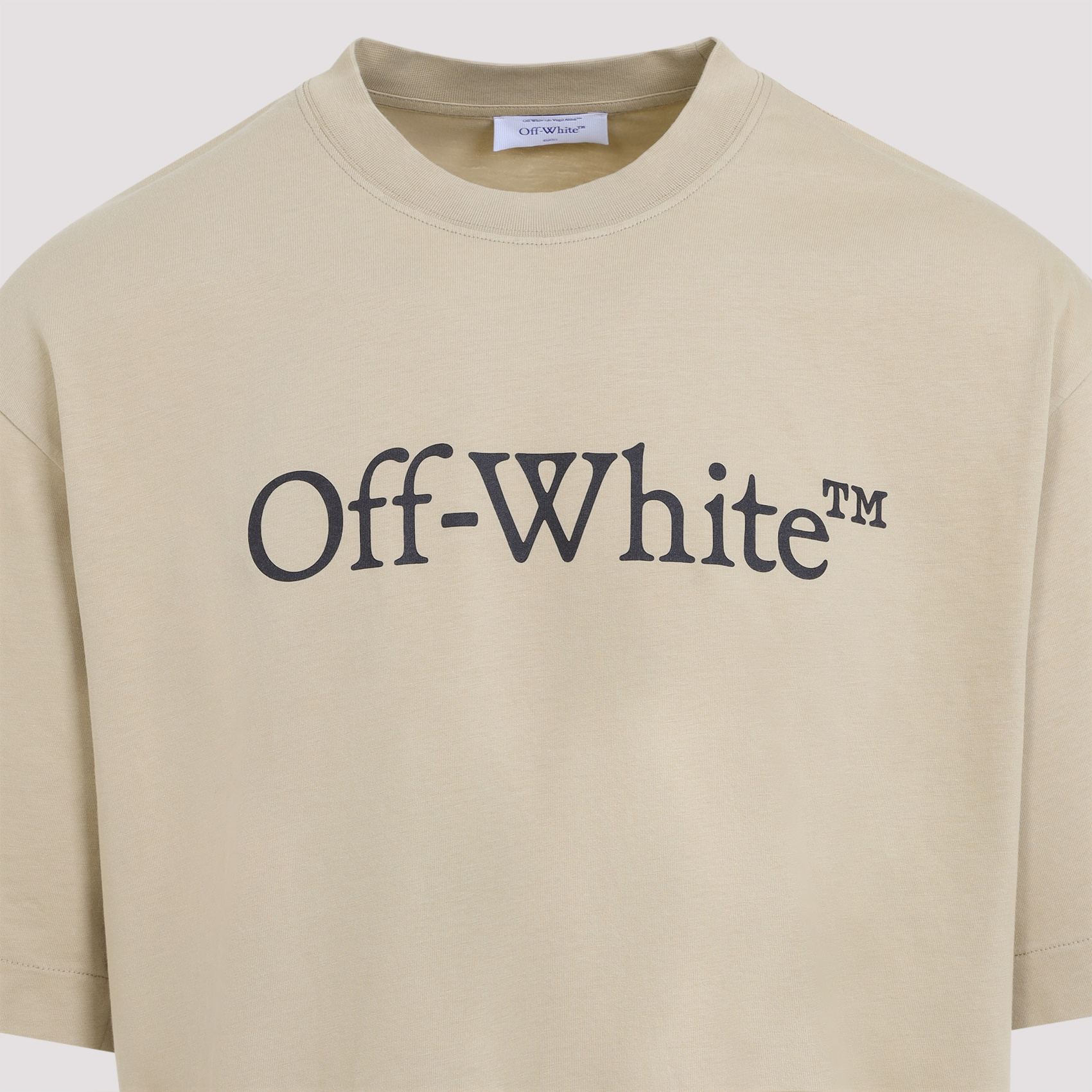 OFF-WHITE OFF-WHITE BIG BOOKISH SKATE CREWNECK T-SHIRT
