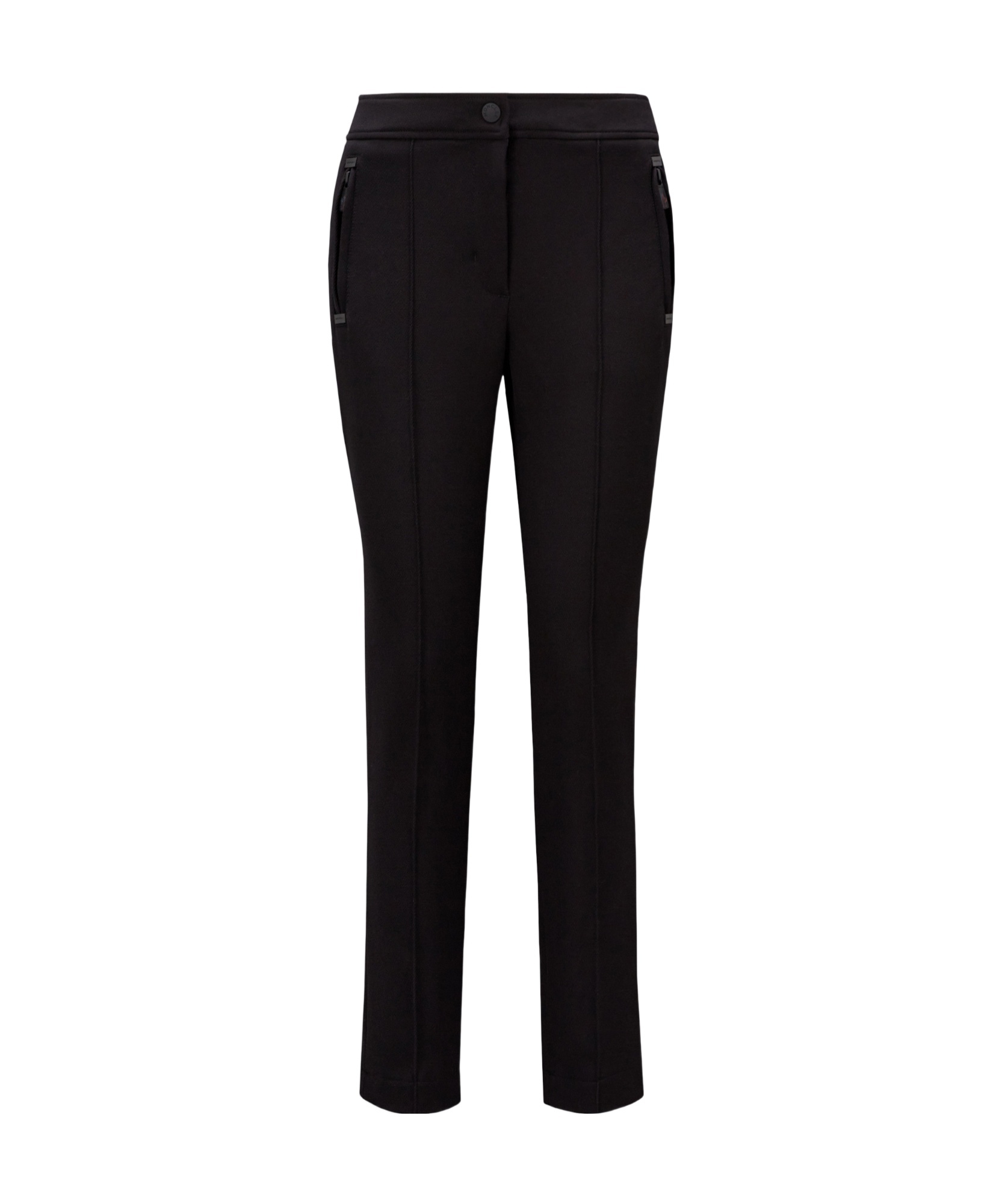 Moncler Technical Stretch Ski Stirrup Pants In Black