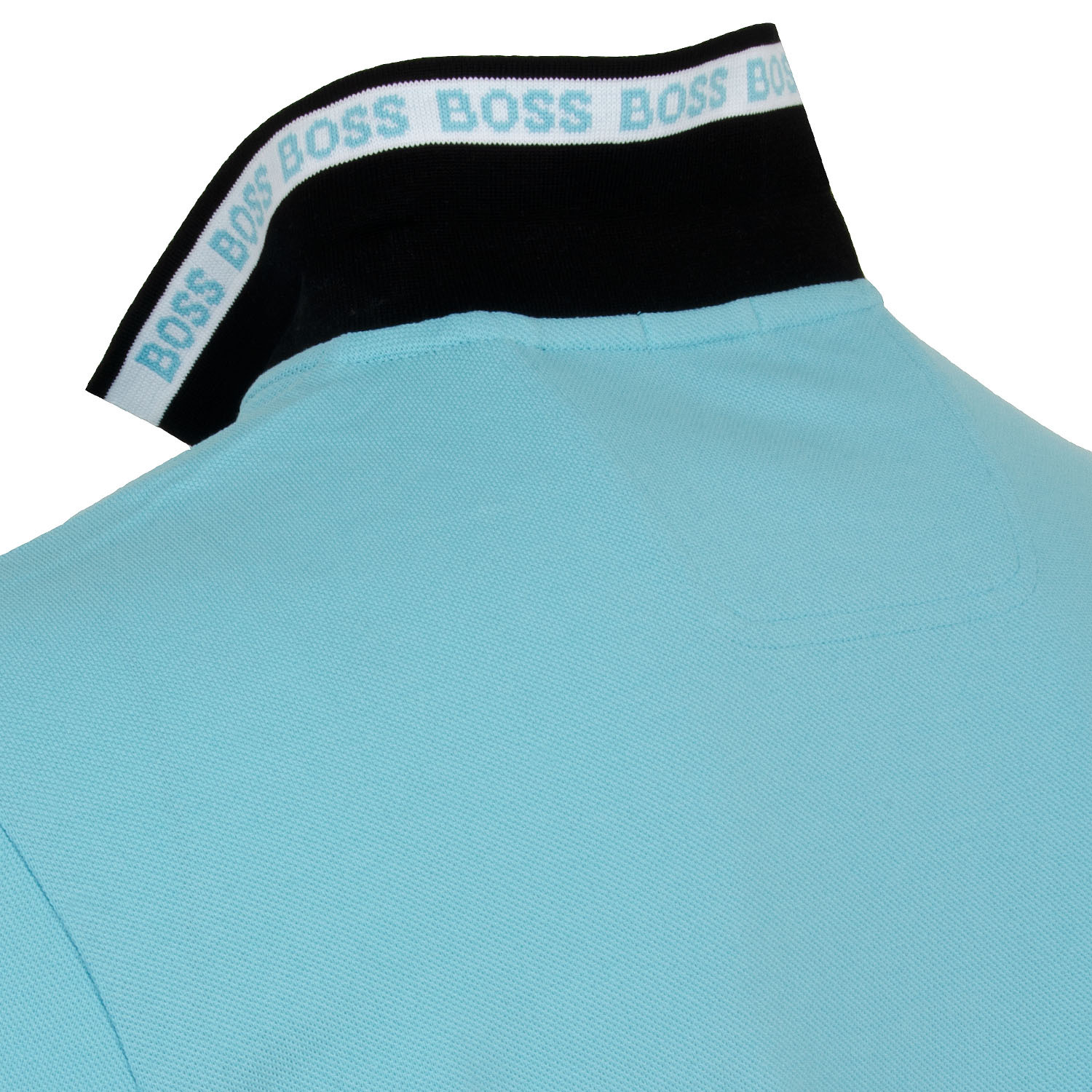 Hugo Boss Short-sleeved Polo Shirt In Blue