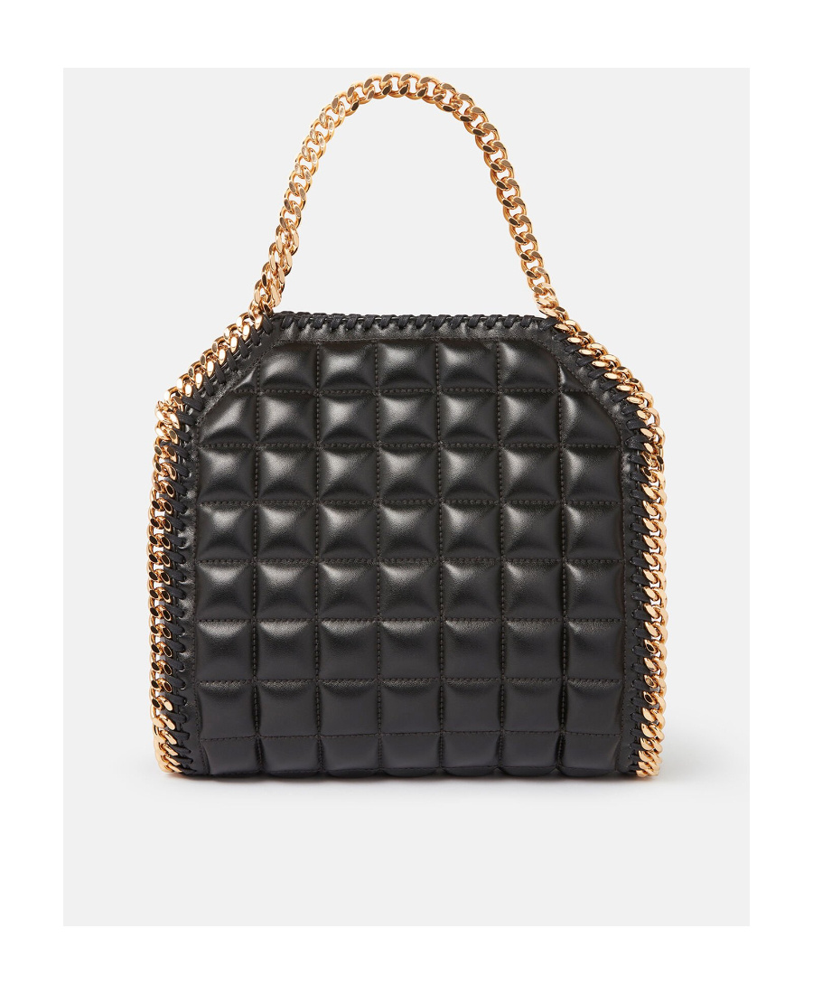 Stella Mccartney Falabella Quilted Tote Bag In Black