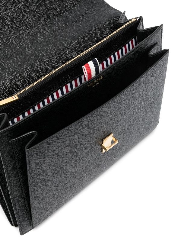 THOM BROWNE THOM BROWNE MR. THOM RWB STRIPE BRIEFCASE BACKPACK