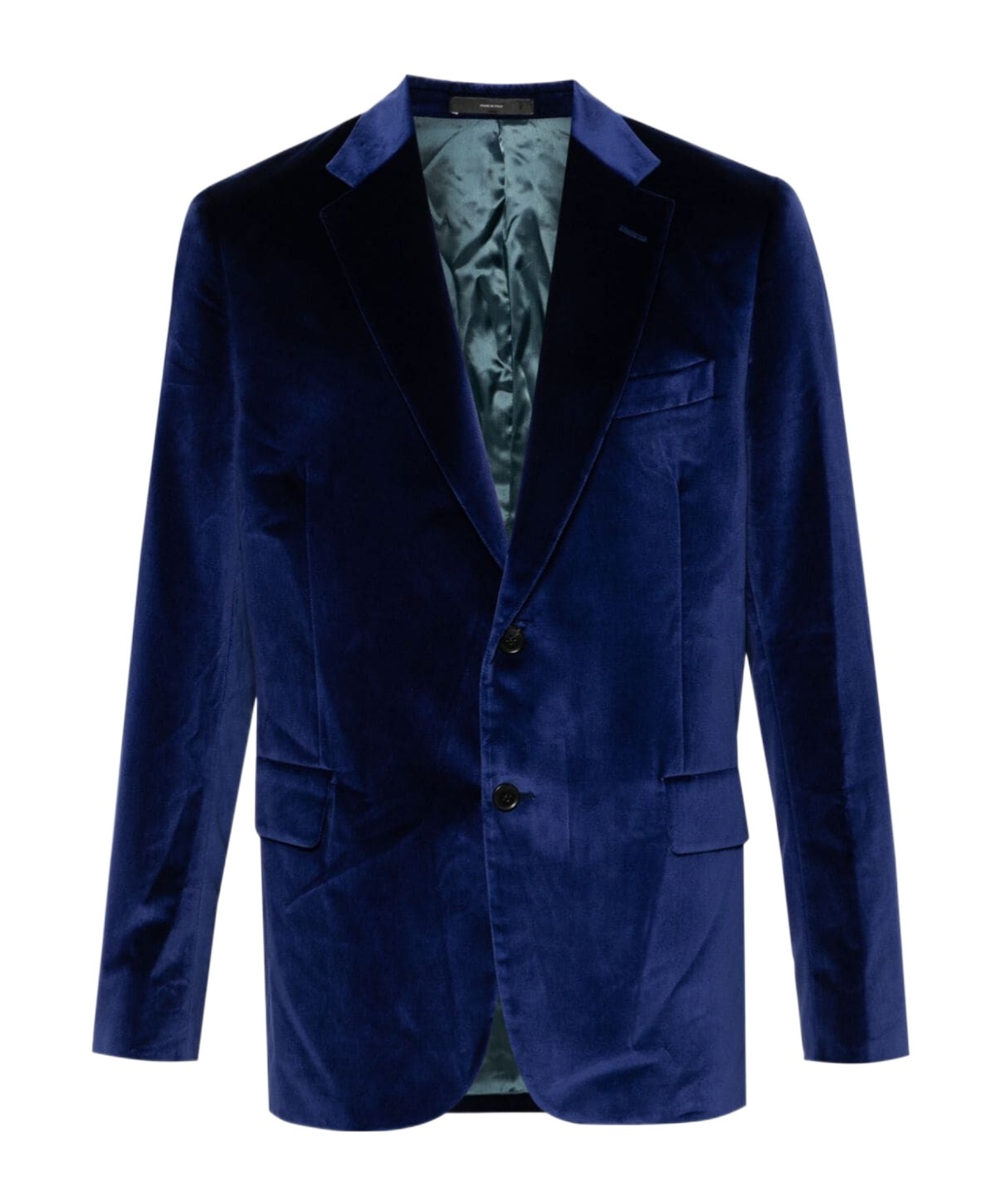 PAUL SMITH SINGLE-BREASTED VELVET BLAZER