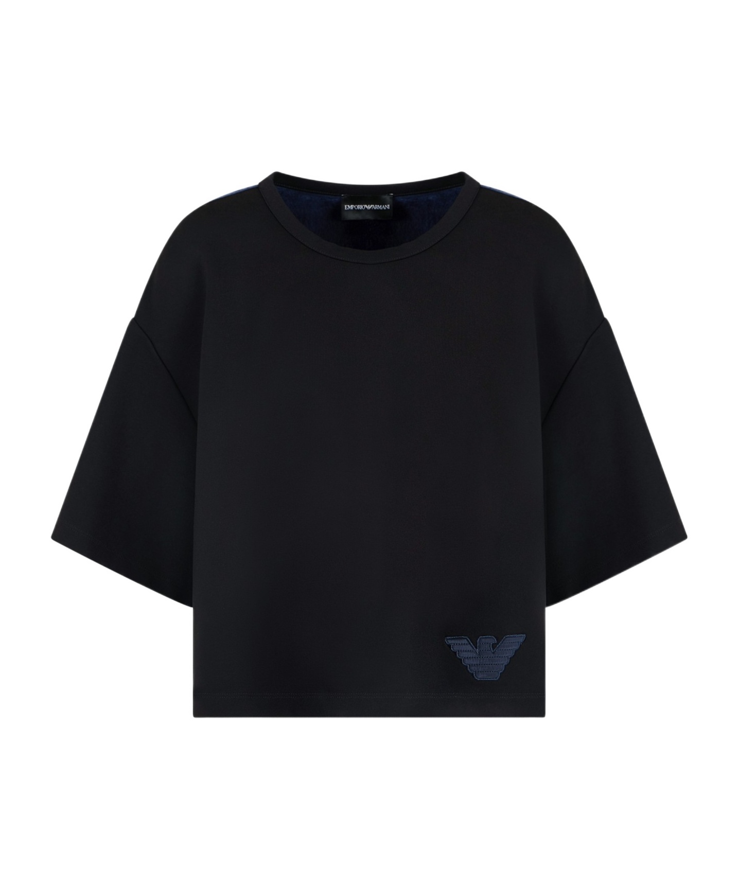 EMPORIO ARMANI PANELLED T-SHIRT