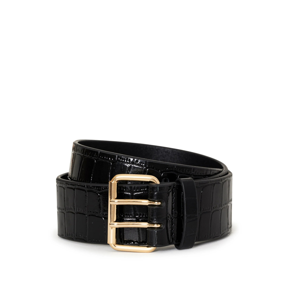 Anine Bing Leather Belts In Black