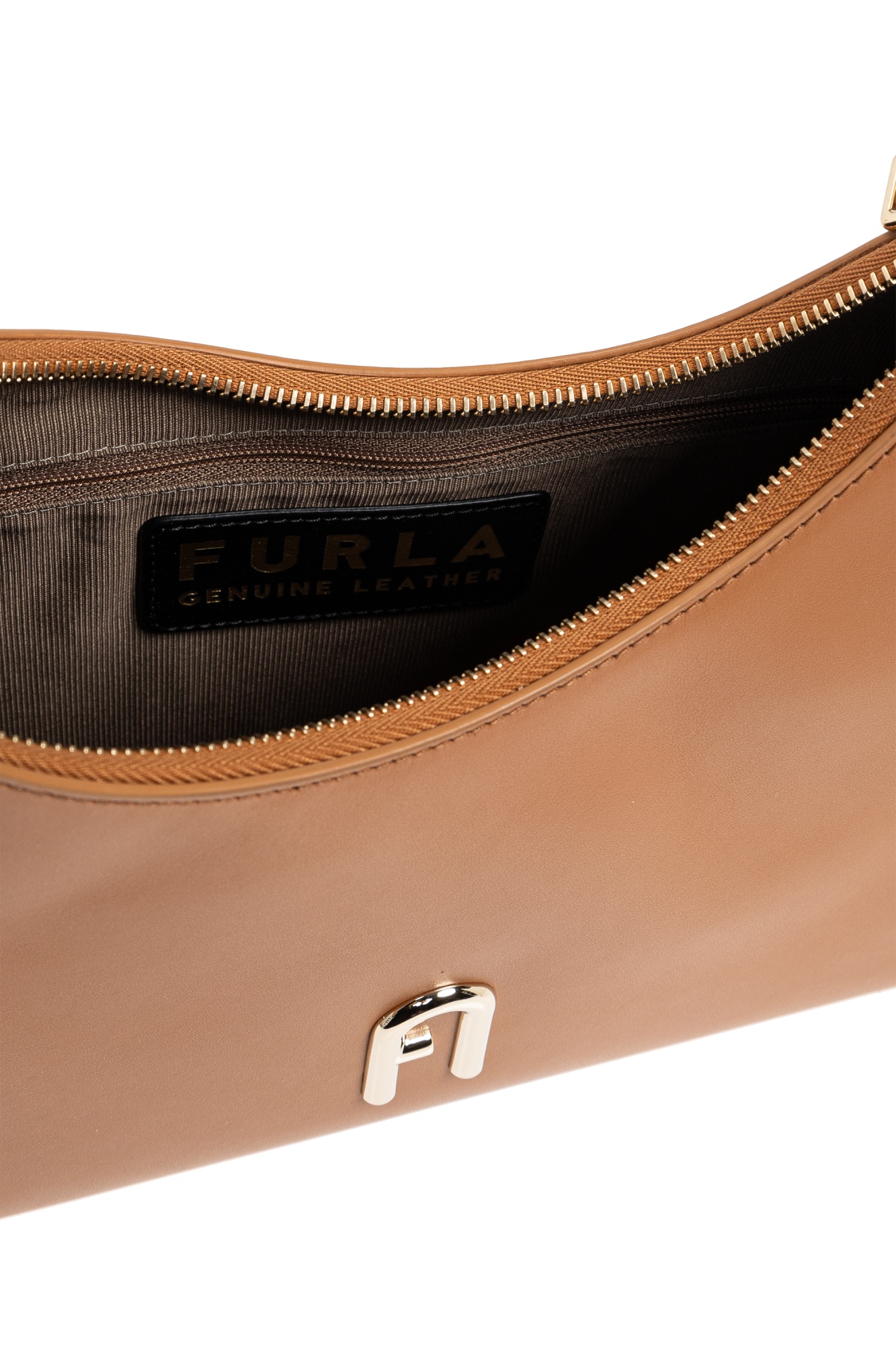 Furla Diamante Shoulder Bag In Brown