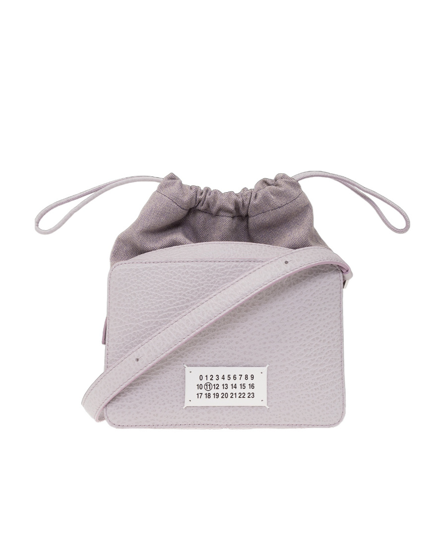 Maison Margiela 5ac Classique Baby Shoulder Bag In Gray