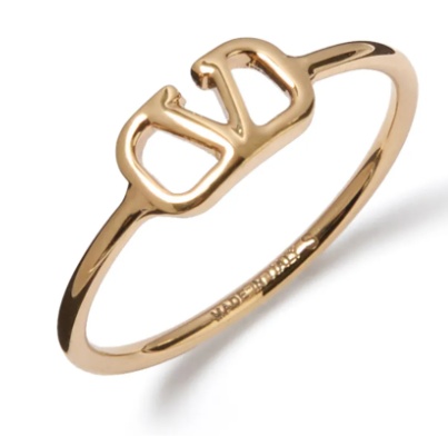 Valentino Slim Polished Bracelet Jewelry Accessory In Gold