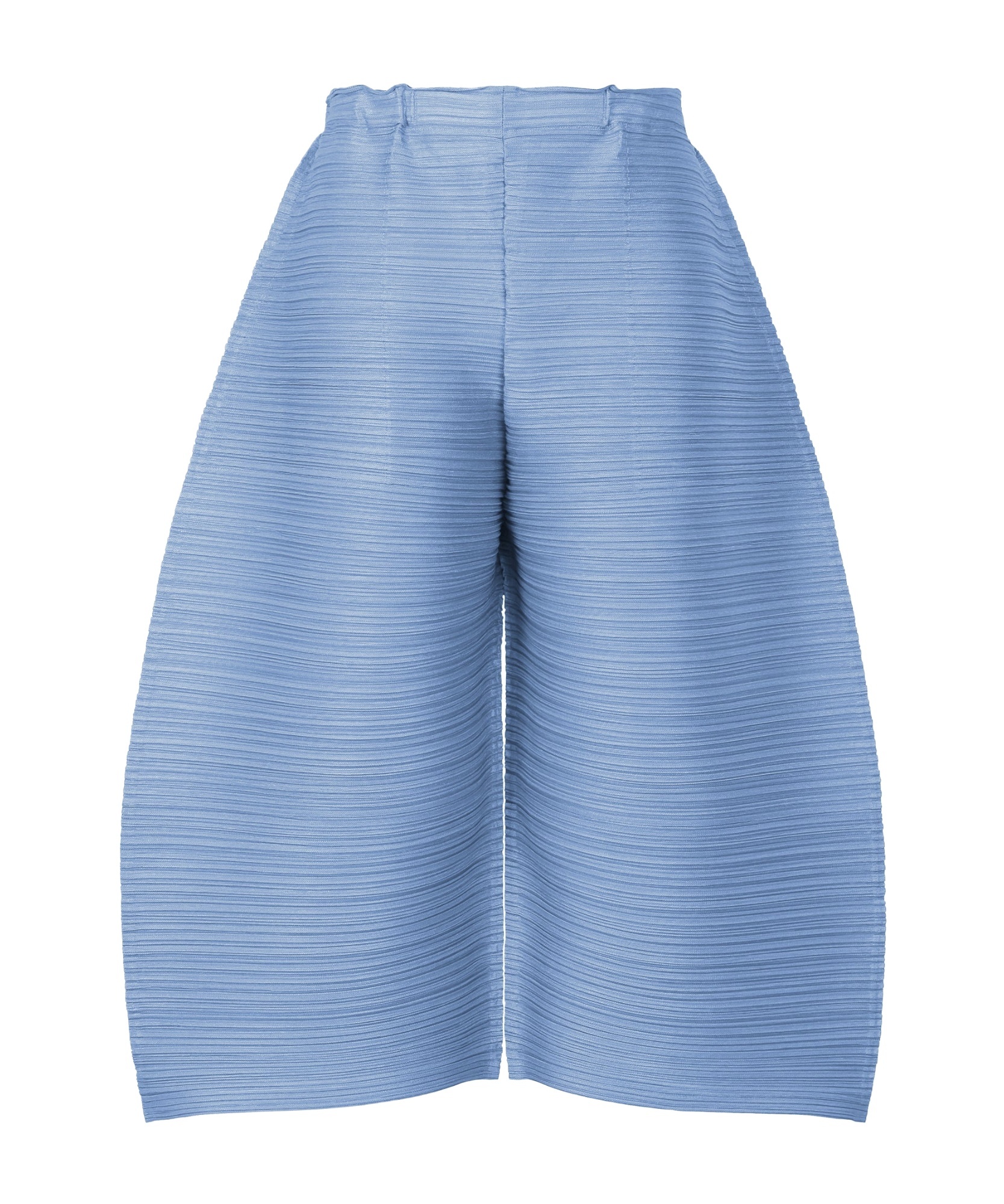 Issey Miyake Wide-leg Thicker Bottoms 2 Trousers In Light Blue