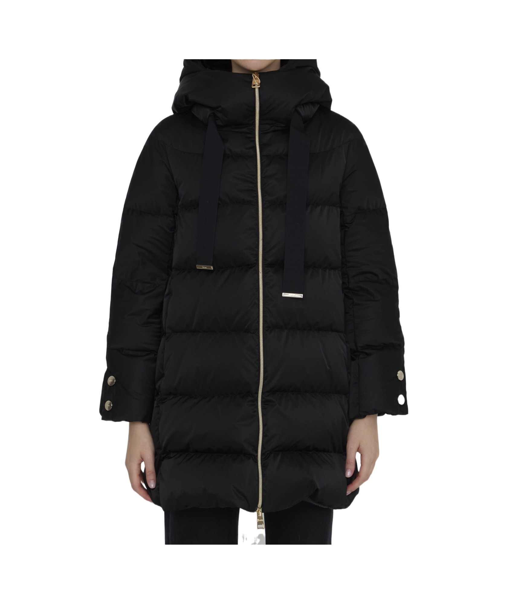 Herno Long-sleeved Cotton Clothes In Black