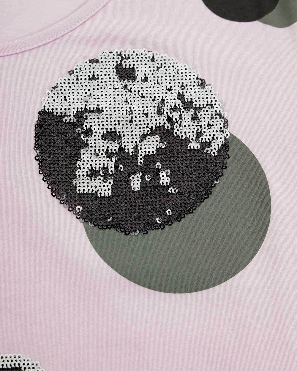 SPORTMAX T-SHIRT WITH ROUND NECK AND SHORT SLEEVES