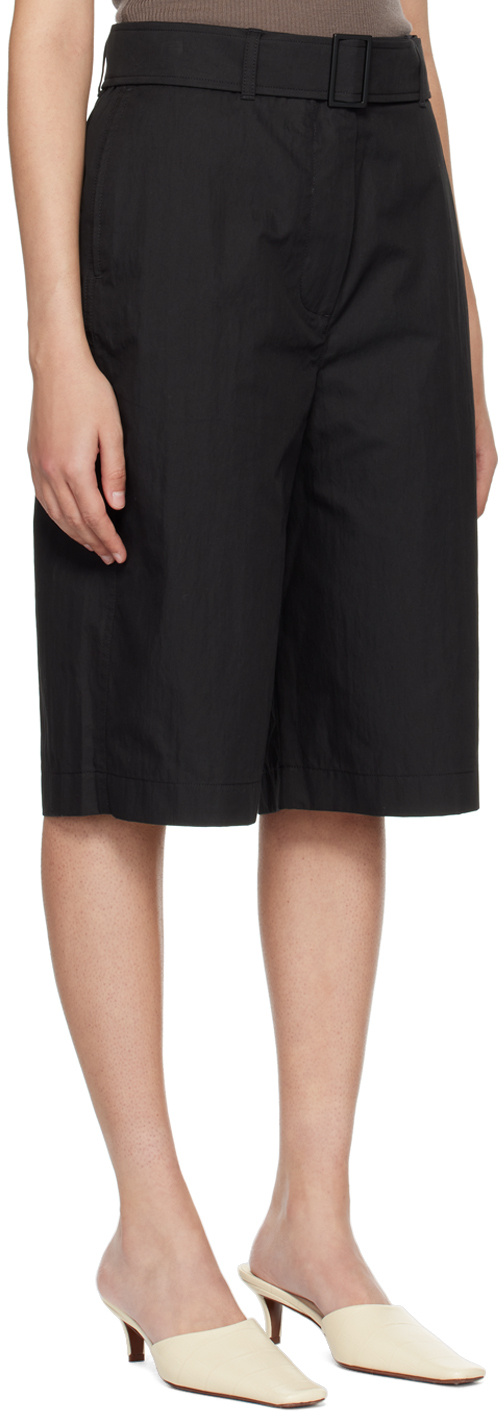 Studio Nicholson Waistband Shorts In Black