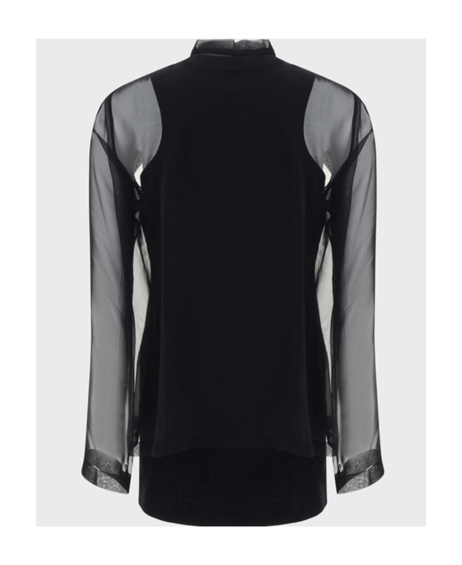 Sacai Top In Black