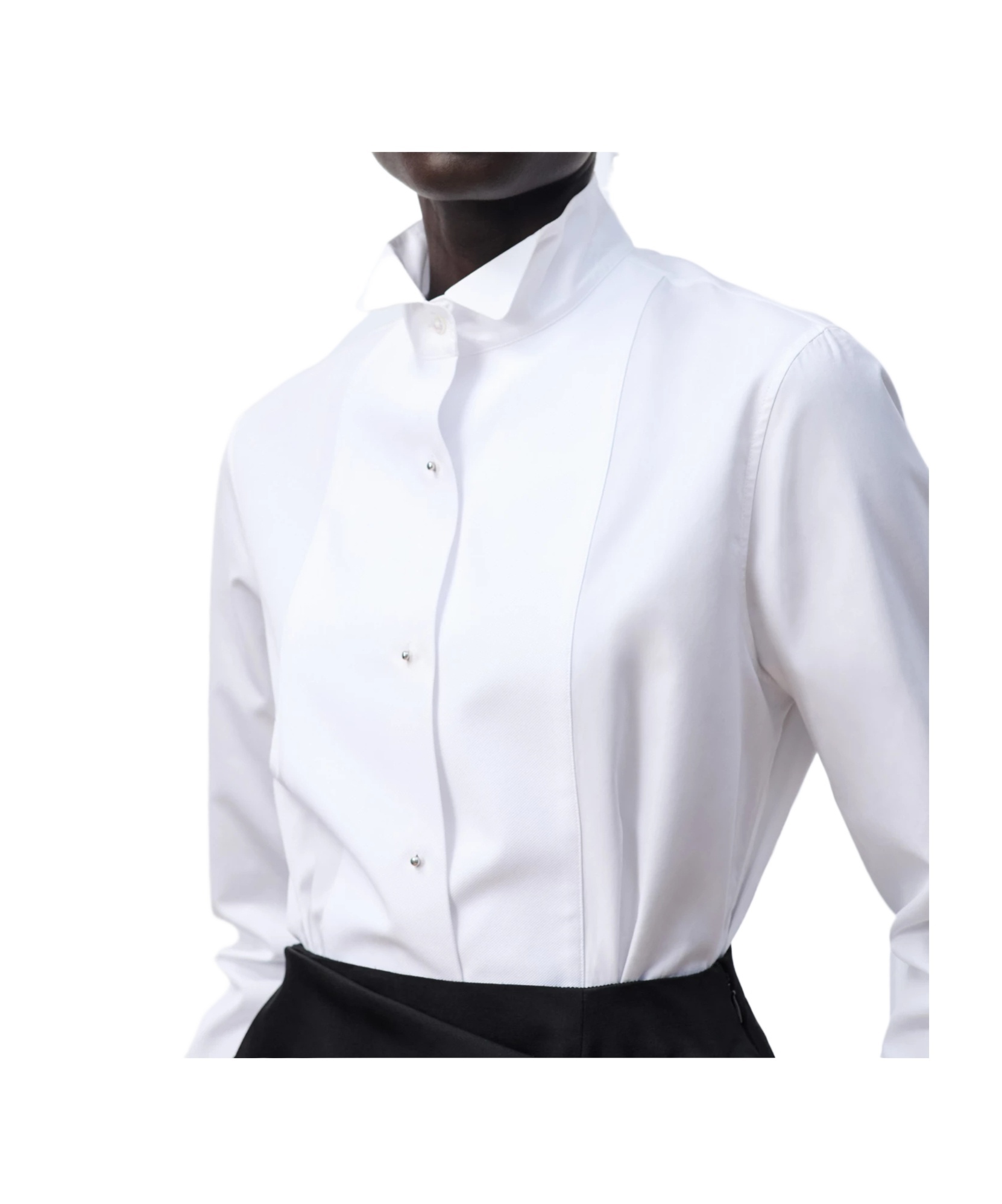 Dior Long-sleeved Shirt In White