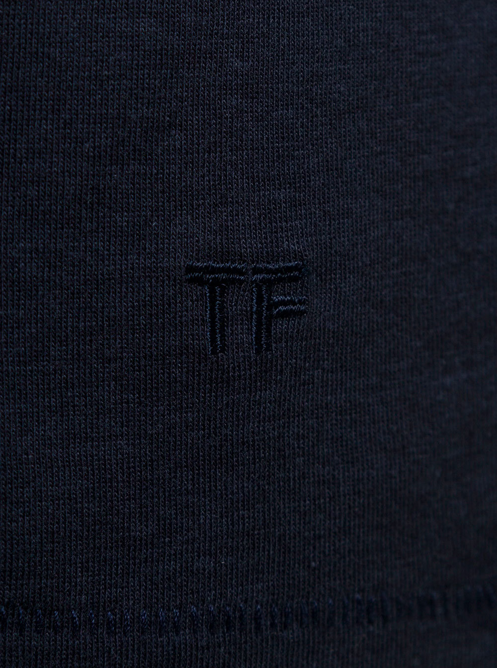 Tom Ford Item O-neck Short-sleeved T-shirt In Black