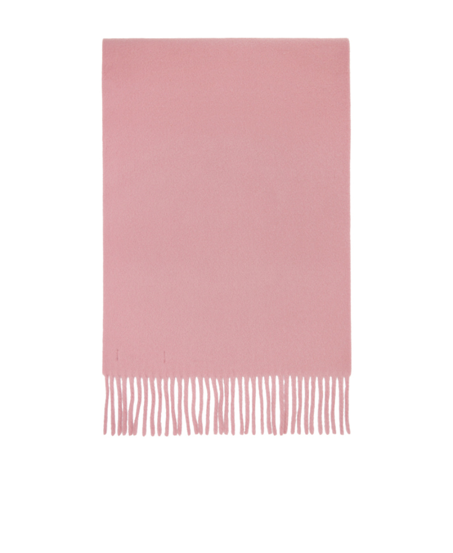 Y/project Chain-link Virgin Wool Scarf In Pink