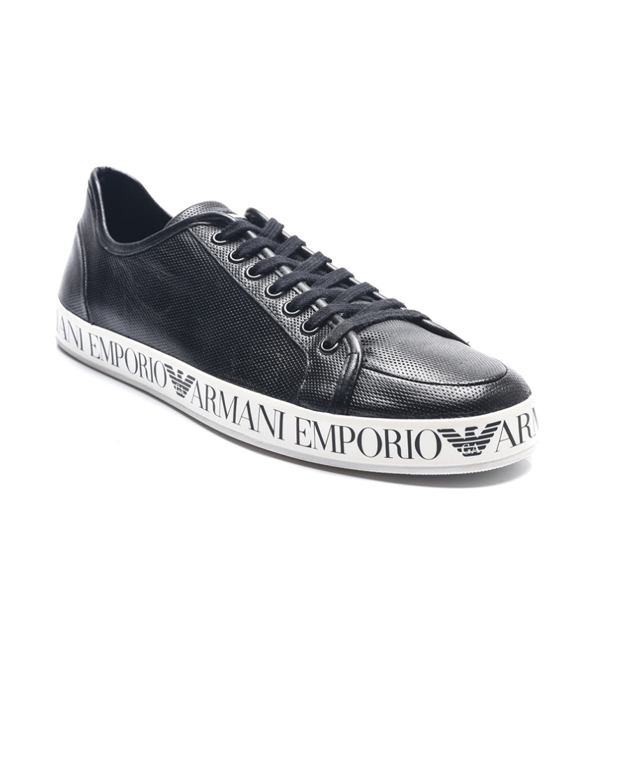 EMPORIO ARMANI LOGO CASUAL SNEAKERS