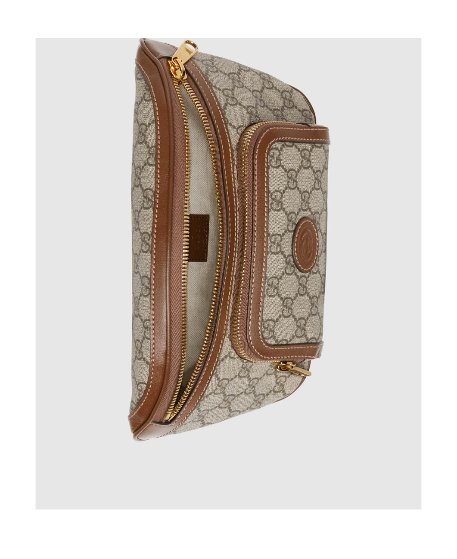 Gucci Interlocking G Belt Bag In Brown