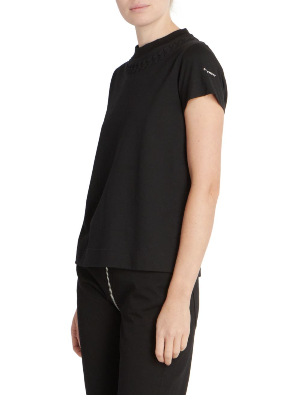 Givenchy Jersey Cotton T-shirt In Black