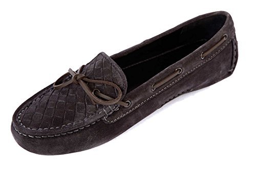 Bottega Veneta Bow Tie Detail Flat Shoes In Black