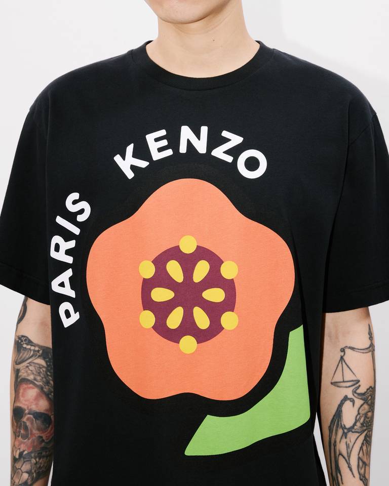Kenzo Boke Flower T-shirt Clothing In Black