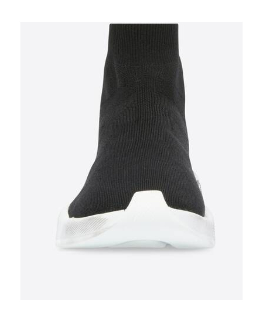 Shop Balenciaga Speed 2.0 Graffiti Sneakers In Black