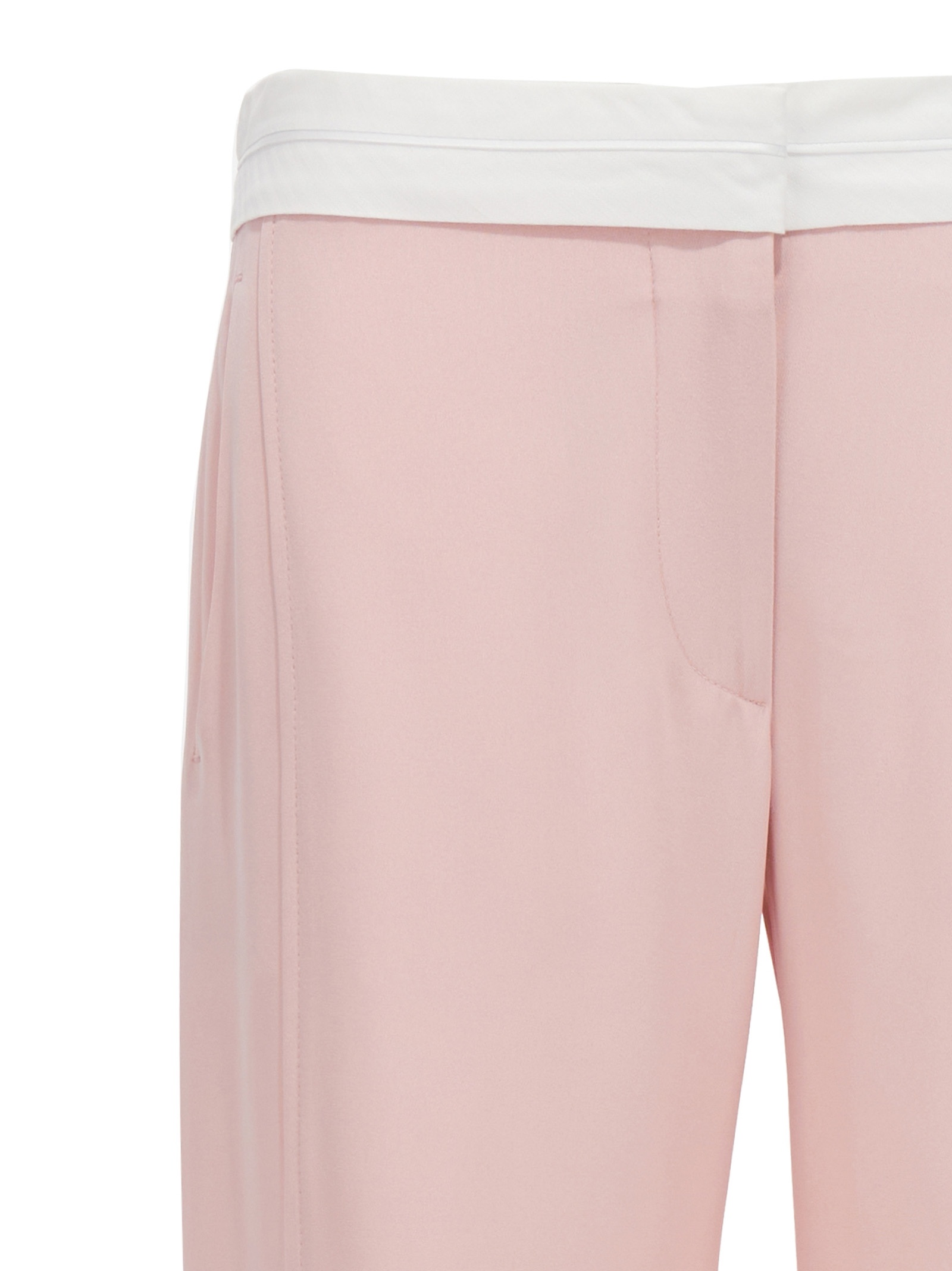 VICTORIA BECKHAM SIDE-PANEL DETAIL FLARED TROUSERS