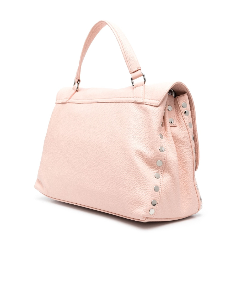 Zanellato Small Leather Handbag Adjustable Strap In Nude
