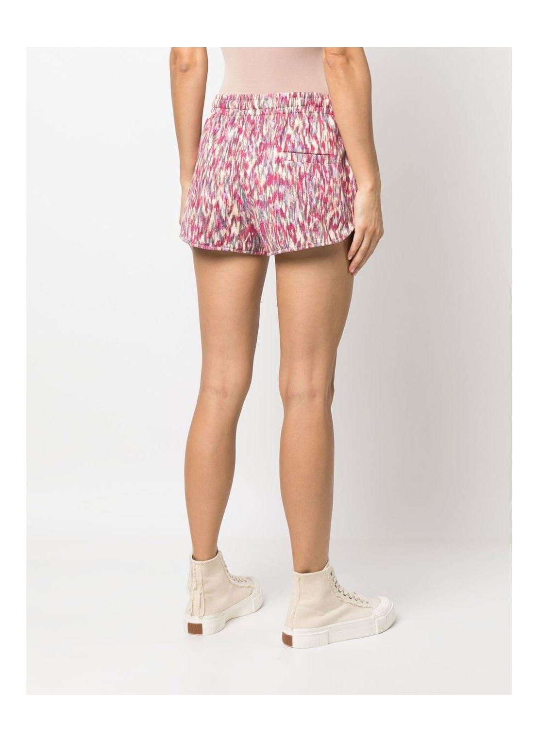 Isabel Marant Logo Shorts In Pink