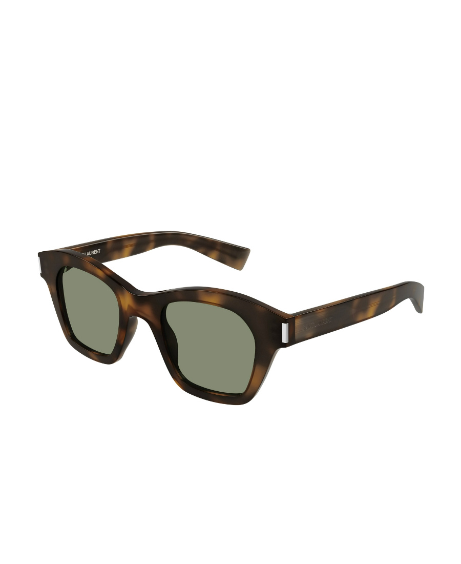 Saint Laurent Sl 592 Square-frame Sunglasses In Black